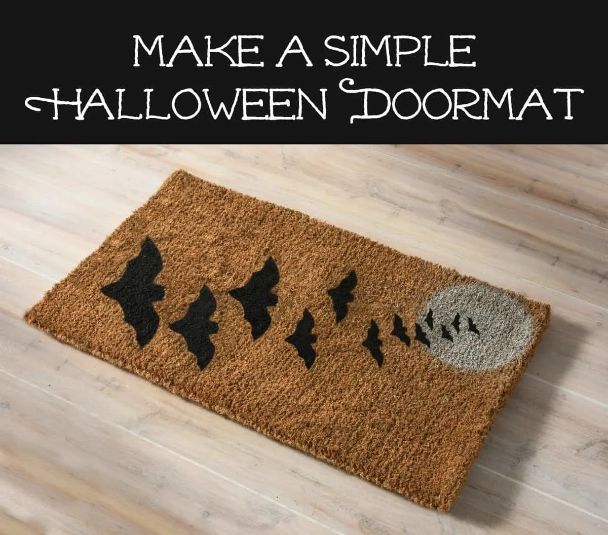 Make A Simple Doormat With