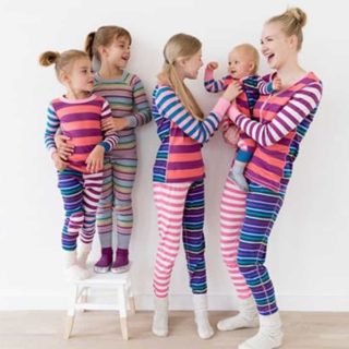 Hanna Andersson striped pajamas