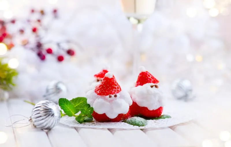 christmas strawberries