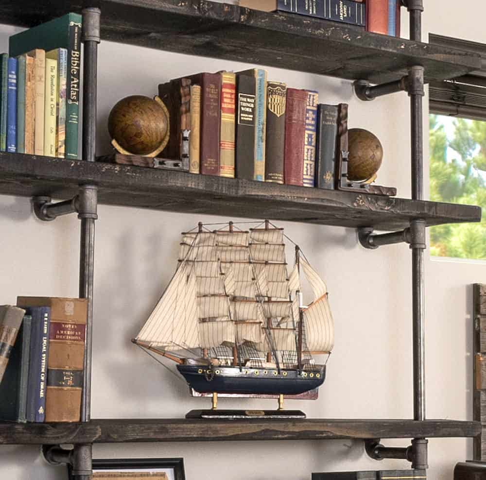 Pipe Bookshelf Ideas