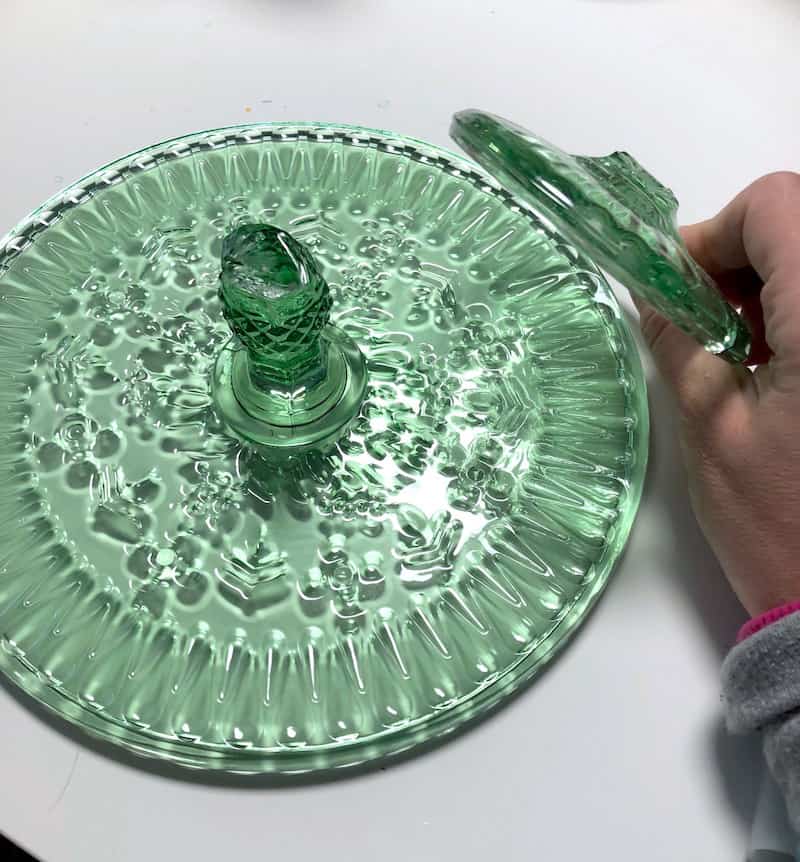 Broken plate that needs fixing