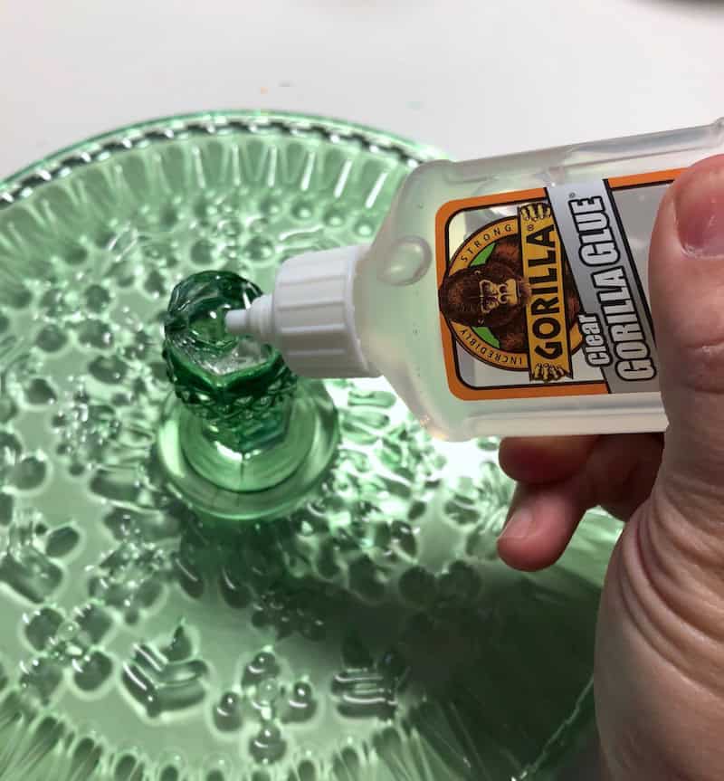 Fixing my broken plate with Gorilla Glue