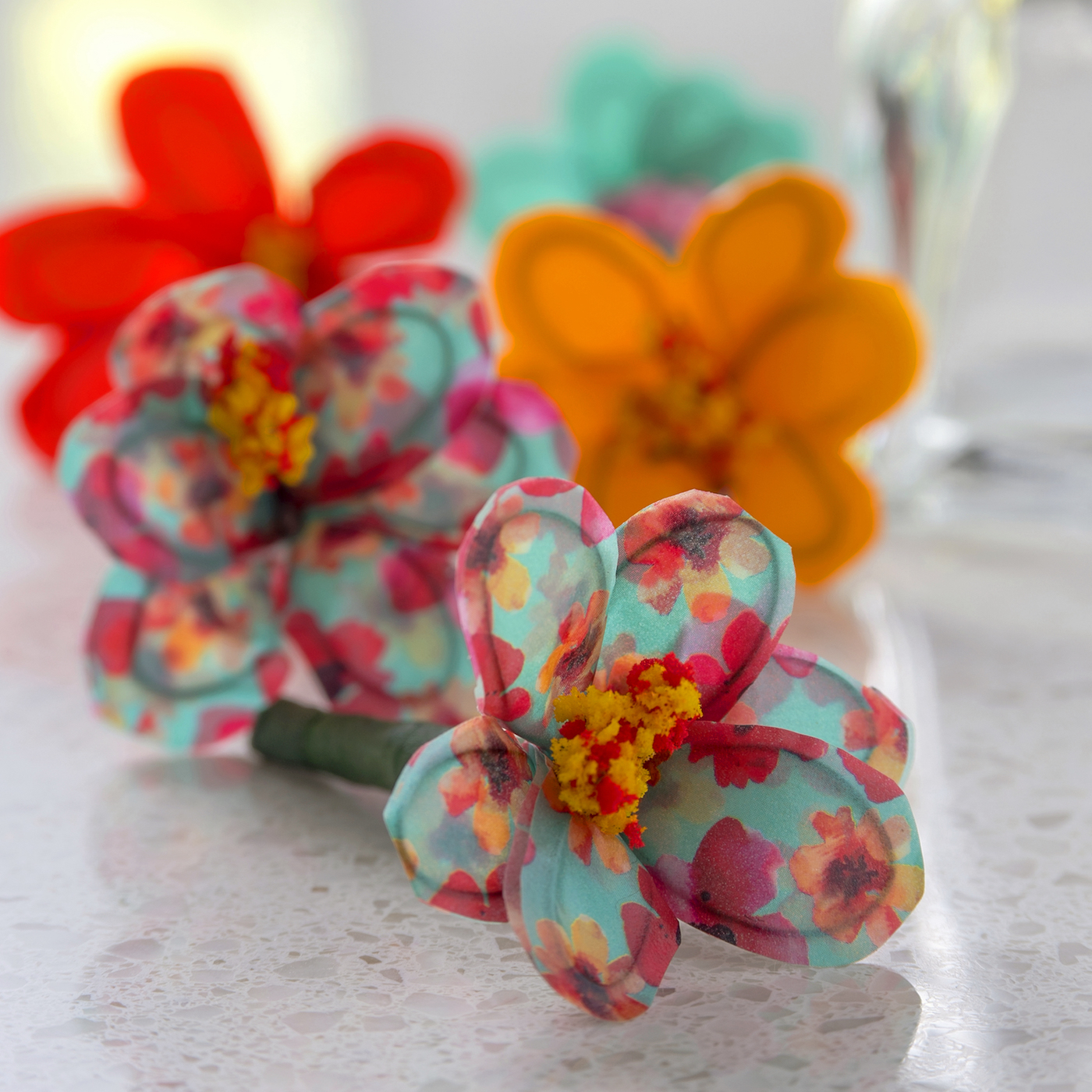 Make Washi Tape Flowers The Easy Way Diy Candy