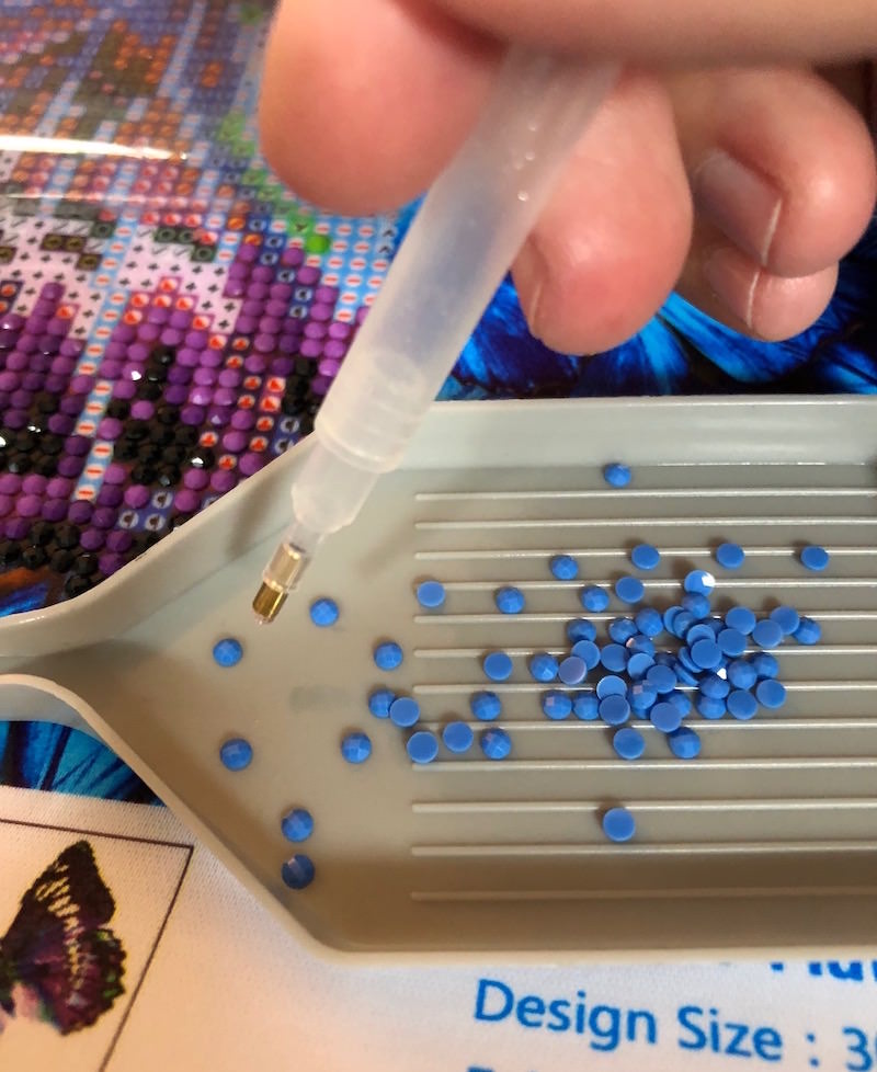 Diamond embroidery