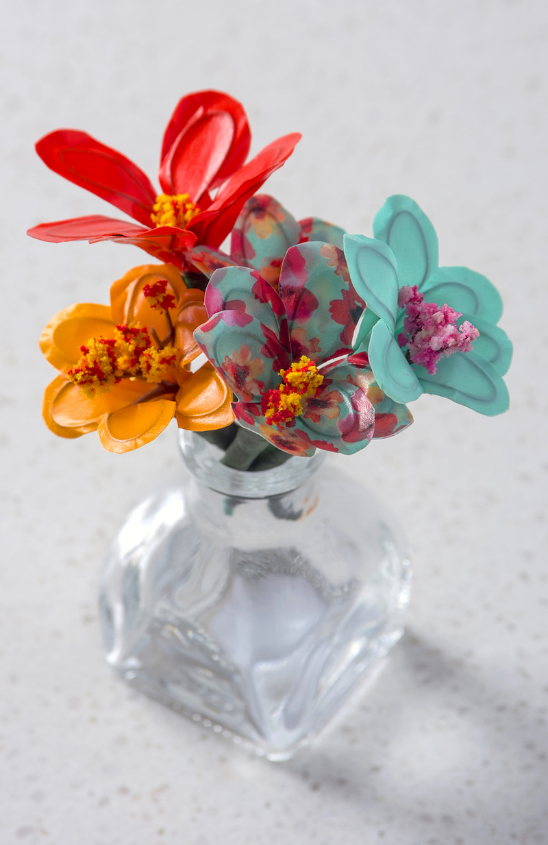 How to Make Washi Tape Flowers