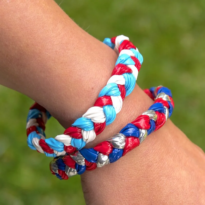 Hair Can Be Added And Self Woven Zhou Family Letter Bracelet Couple A Pair  Of Diy Hand Rope Handmade Material Bag For Boyfriend | islamiyyat.com