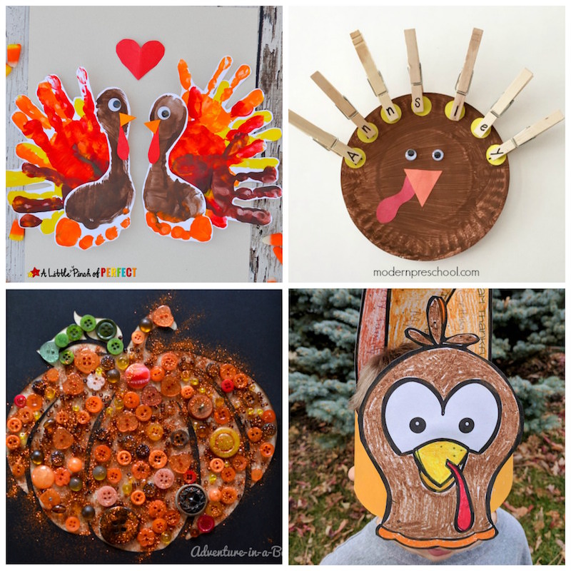 Thanksgiving Crafts for Toddlers: The Ultimate List - DIY Candy