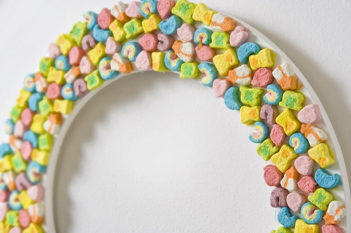 Make a Lucky Charms Wreath for St. Patrick's Day