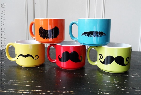 cup painting ideas