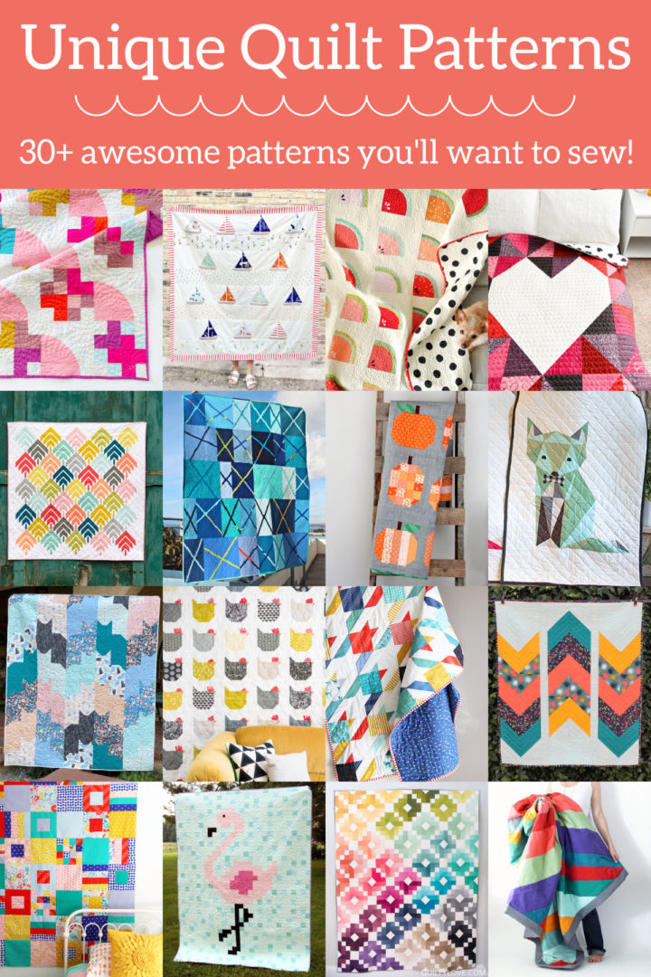Unique Quilt Patterns to Make for Home or Gifts - DIY Candy