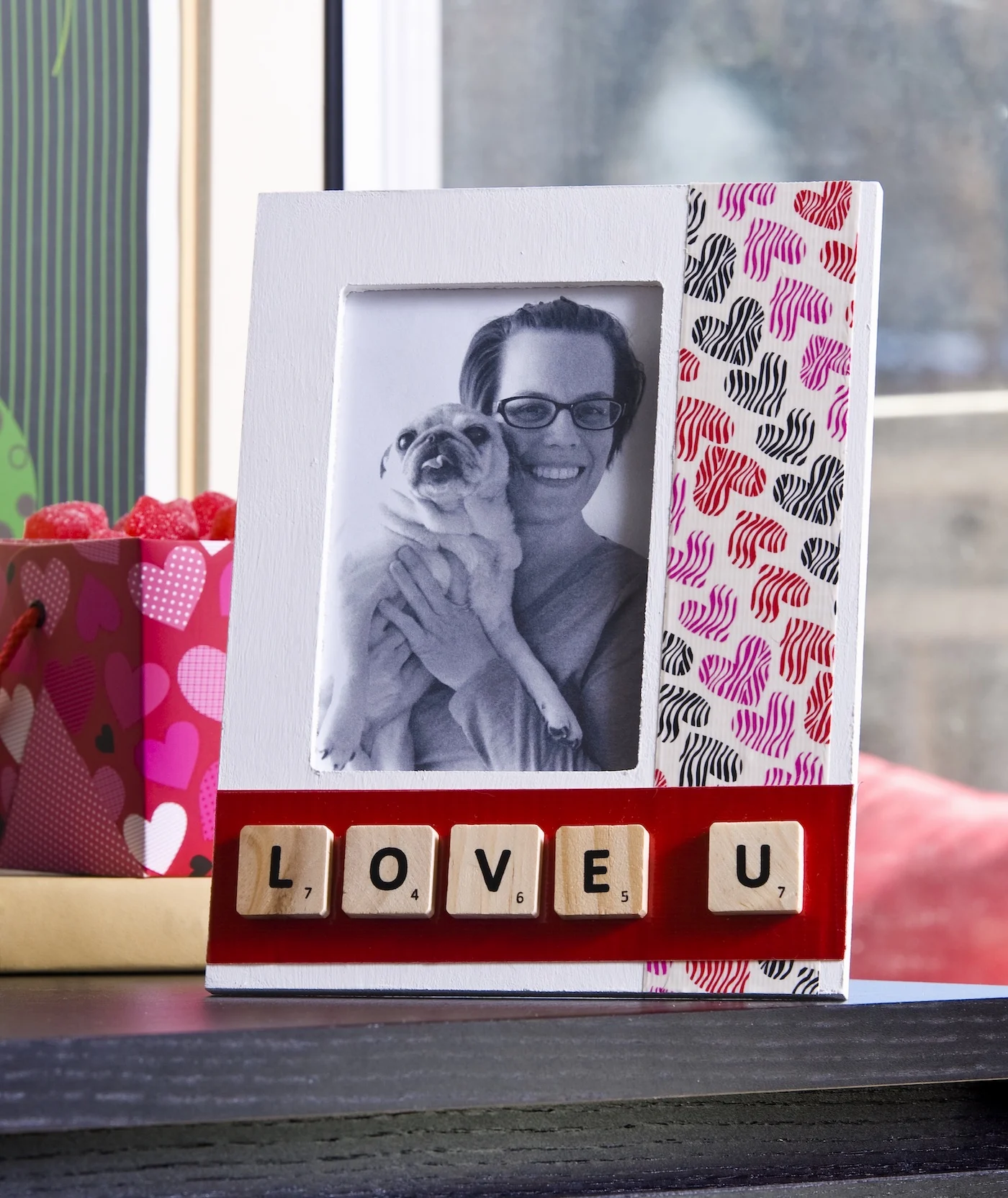 DIY Valentine's Day Frame