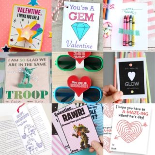 Over 40 Free Printable Valentines for the Classroom