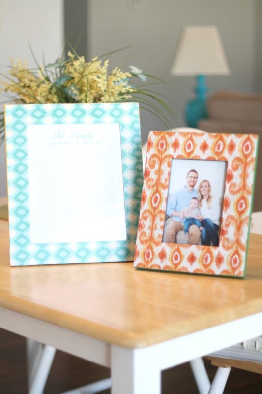Mod Podge Picture Frame in Five Steps! - DIY Candy