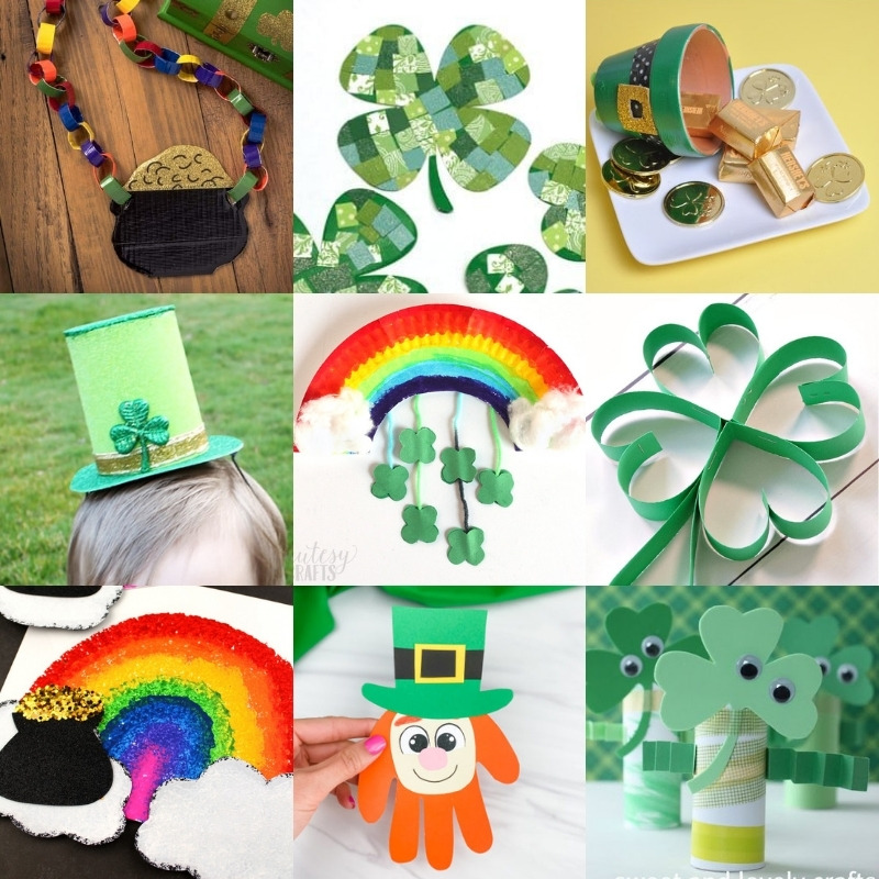 30+ St. Patrick's Day Crafts for Kids That Are Gold - DIY Candy