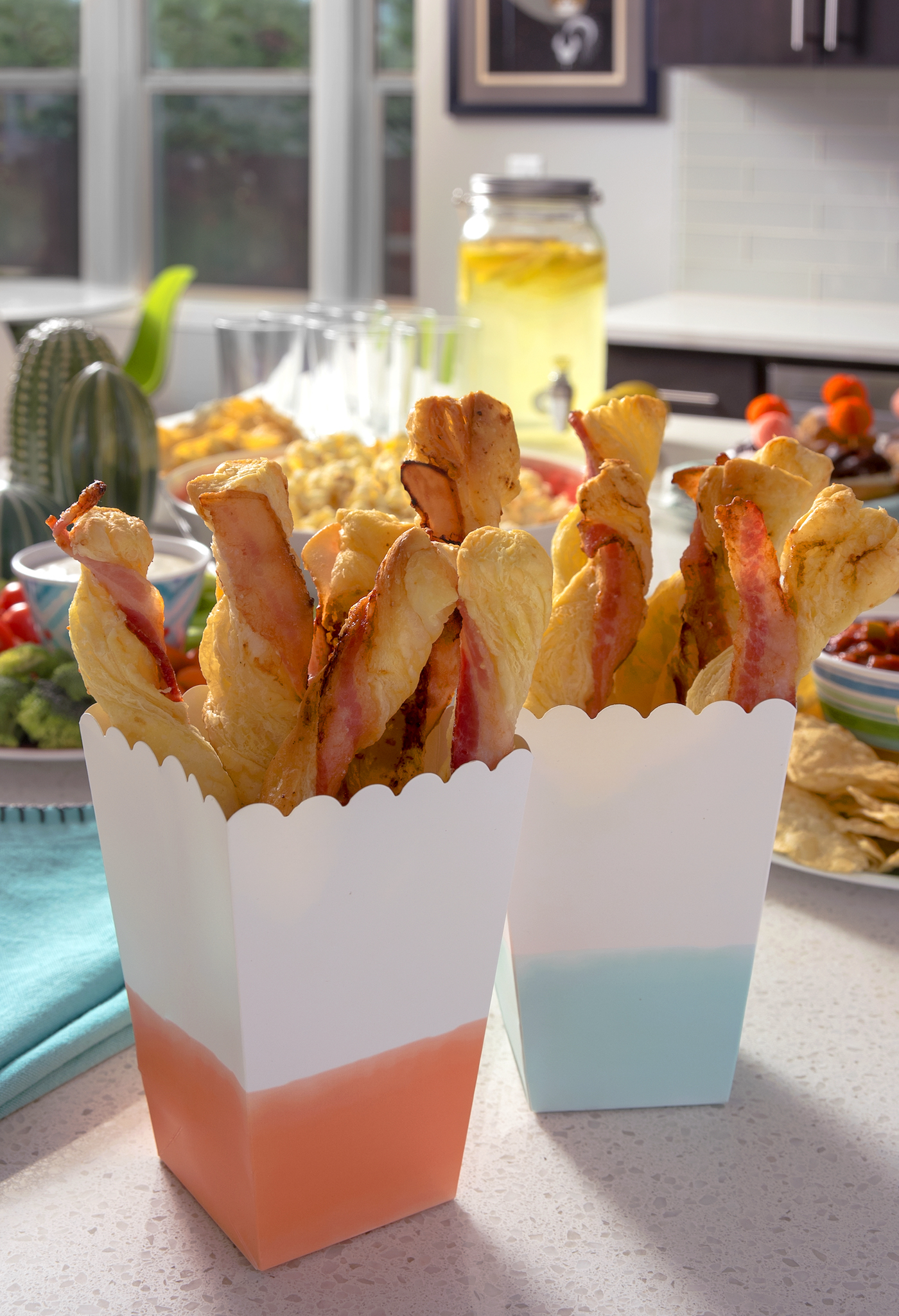 bacon puff pastry twists