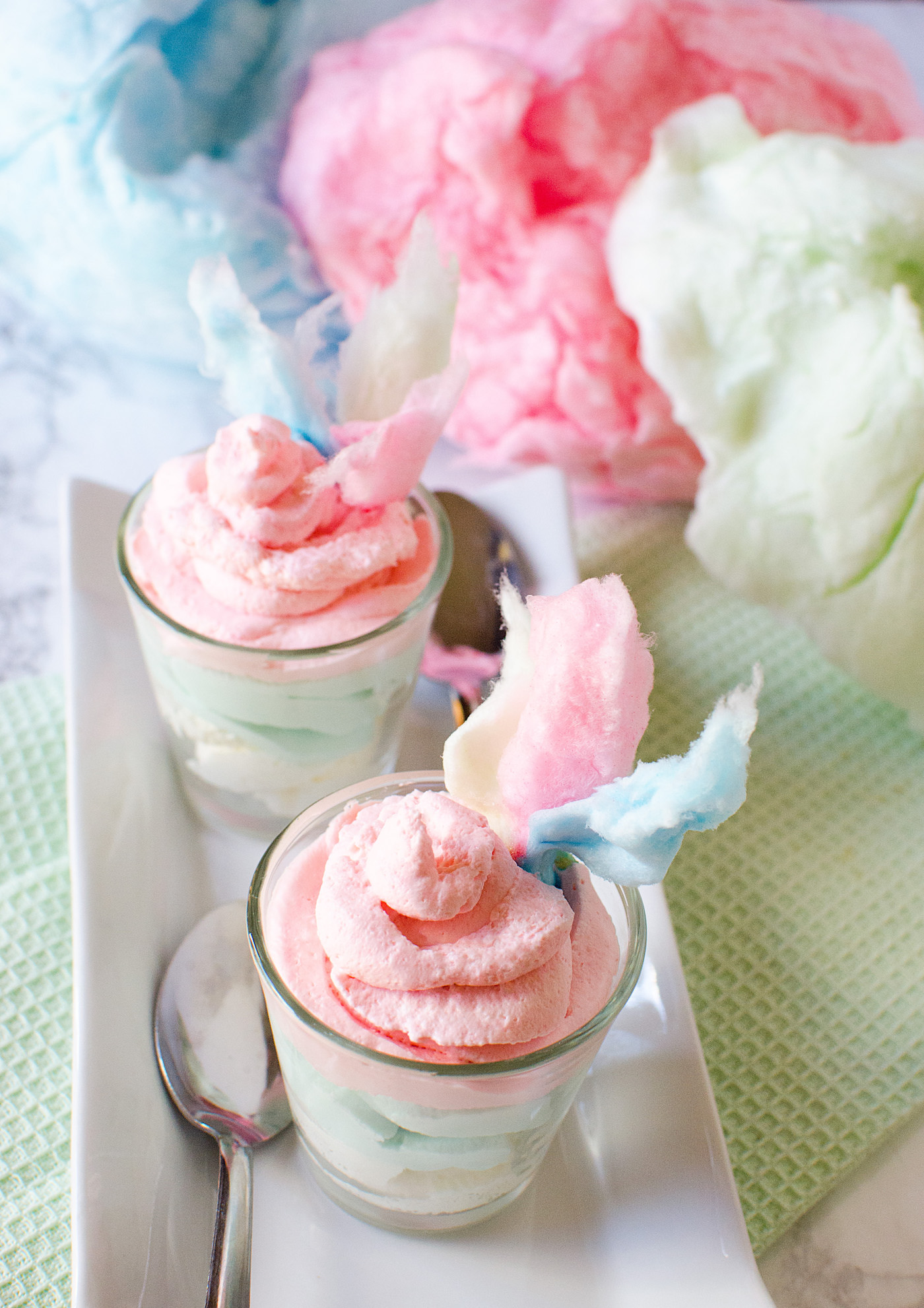 cotton candy dessert ideas