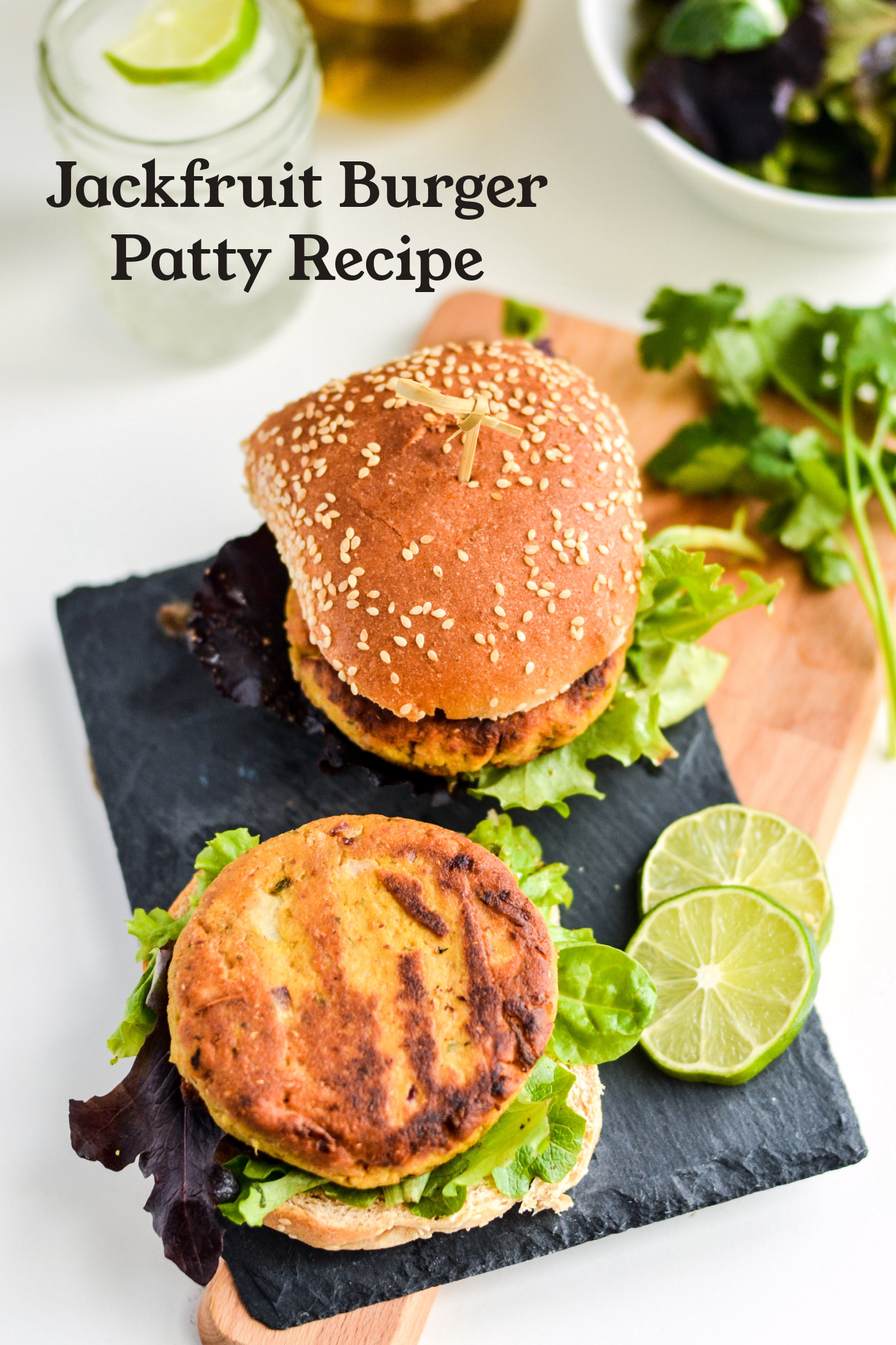 Jackfruit Burger Patty Recipe Pinterest