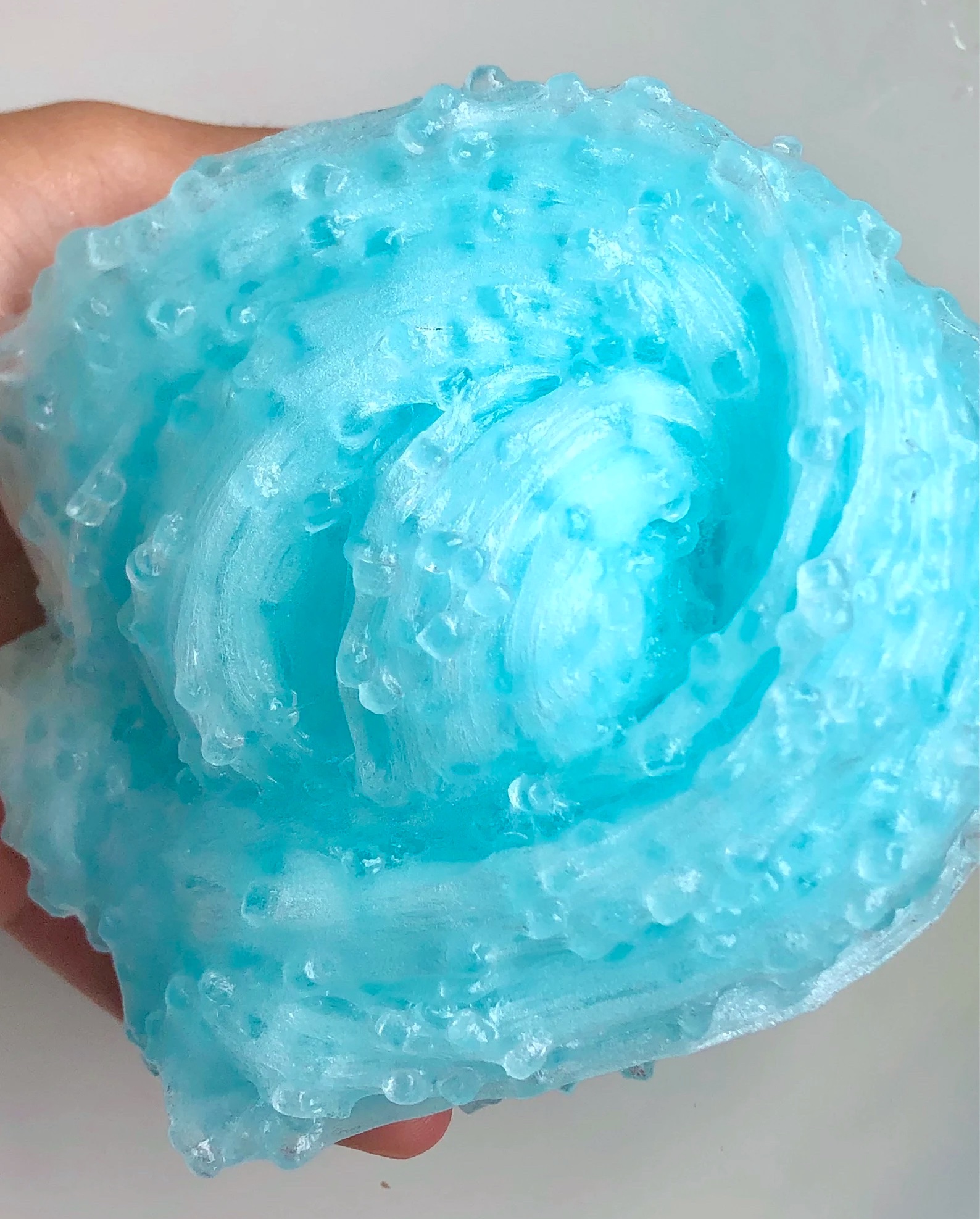 Scented Blue Hawaii Crunch Slushee Beaded Slime