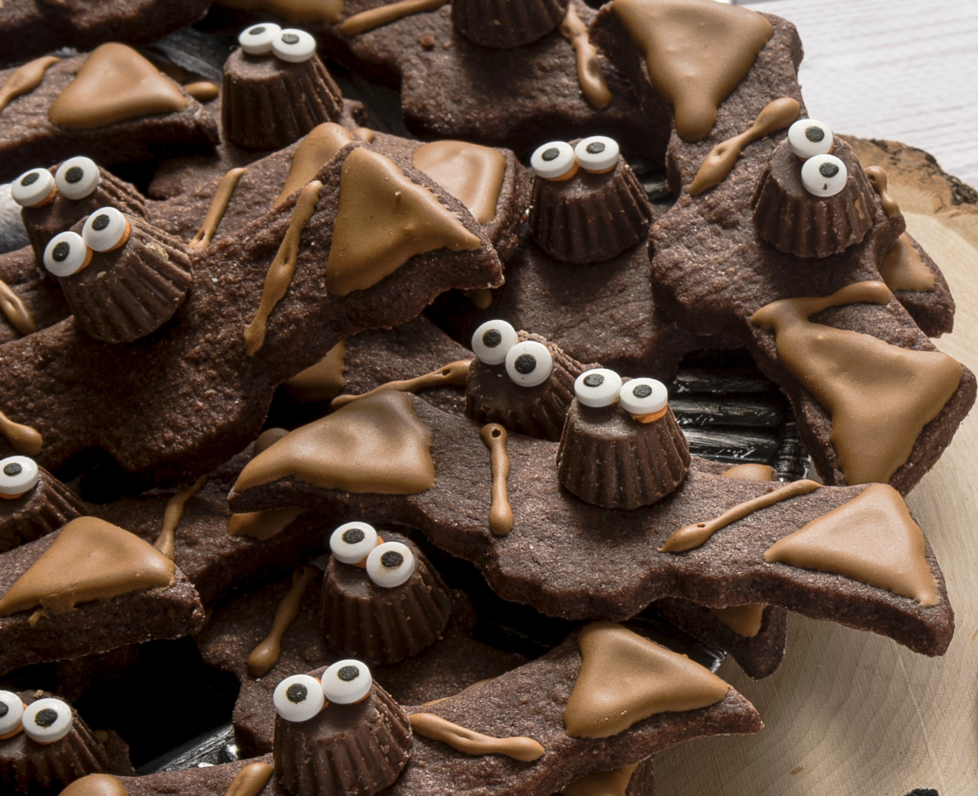 halloween bat cookies