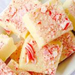 Candy cane fudge