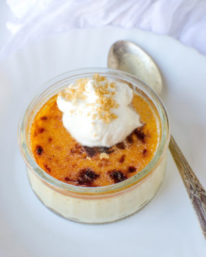 creme brulee eggnog