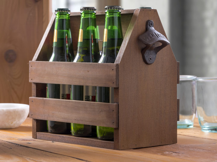 Wooden Beer Caddy - BirchBarn Designs