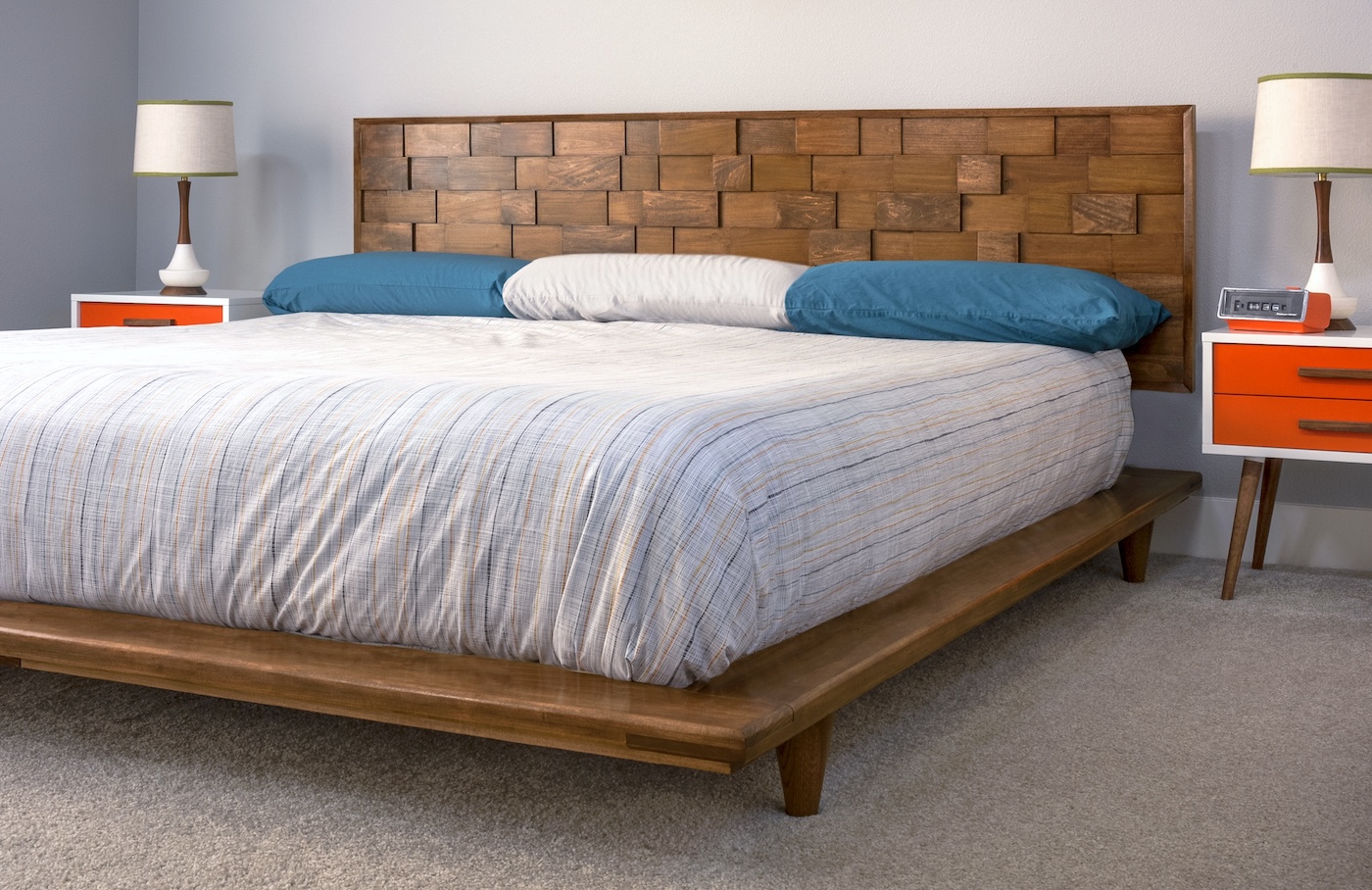 platform bed frame diy