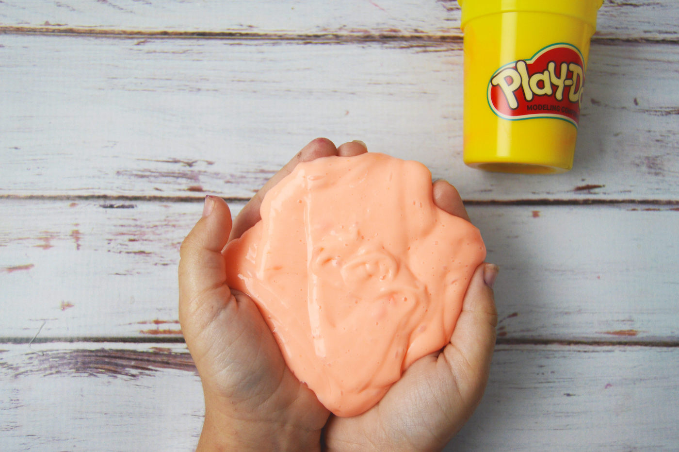 how to make slime with playdough