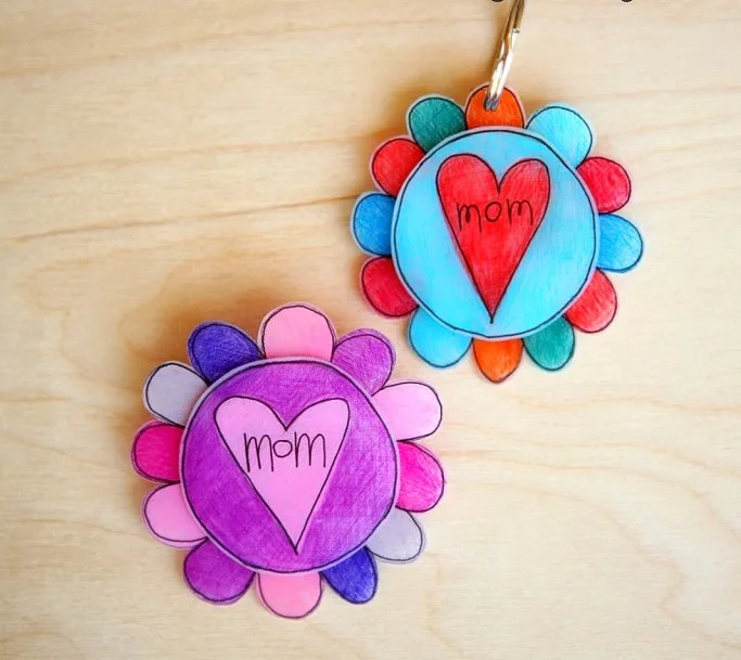 DIY Floral Stencil Tote Bag Mother's Day Gift - Sarah Hearts