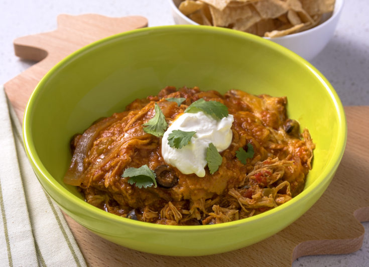 Instant pot discount chicken enchilada recipe