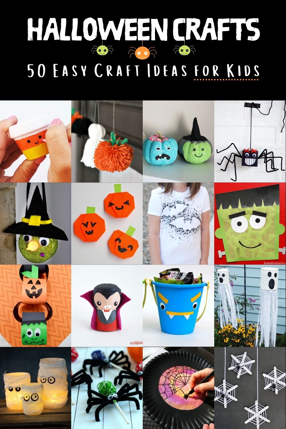 50 Halloween Craft Ideas for Kids