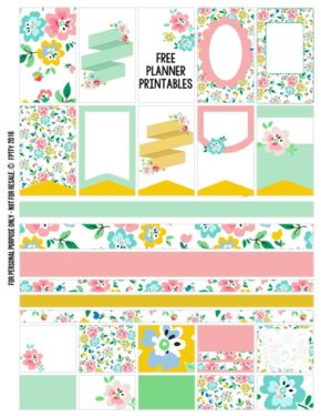 Happy Planner Free Printables for All Year - DIY Candy