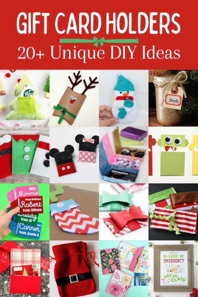 DIY Christmas Gift Card Holders You'll Love to Give - DIY Candy