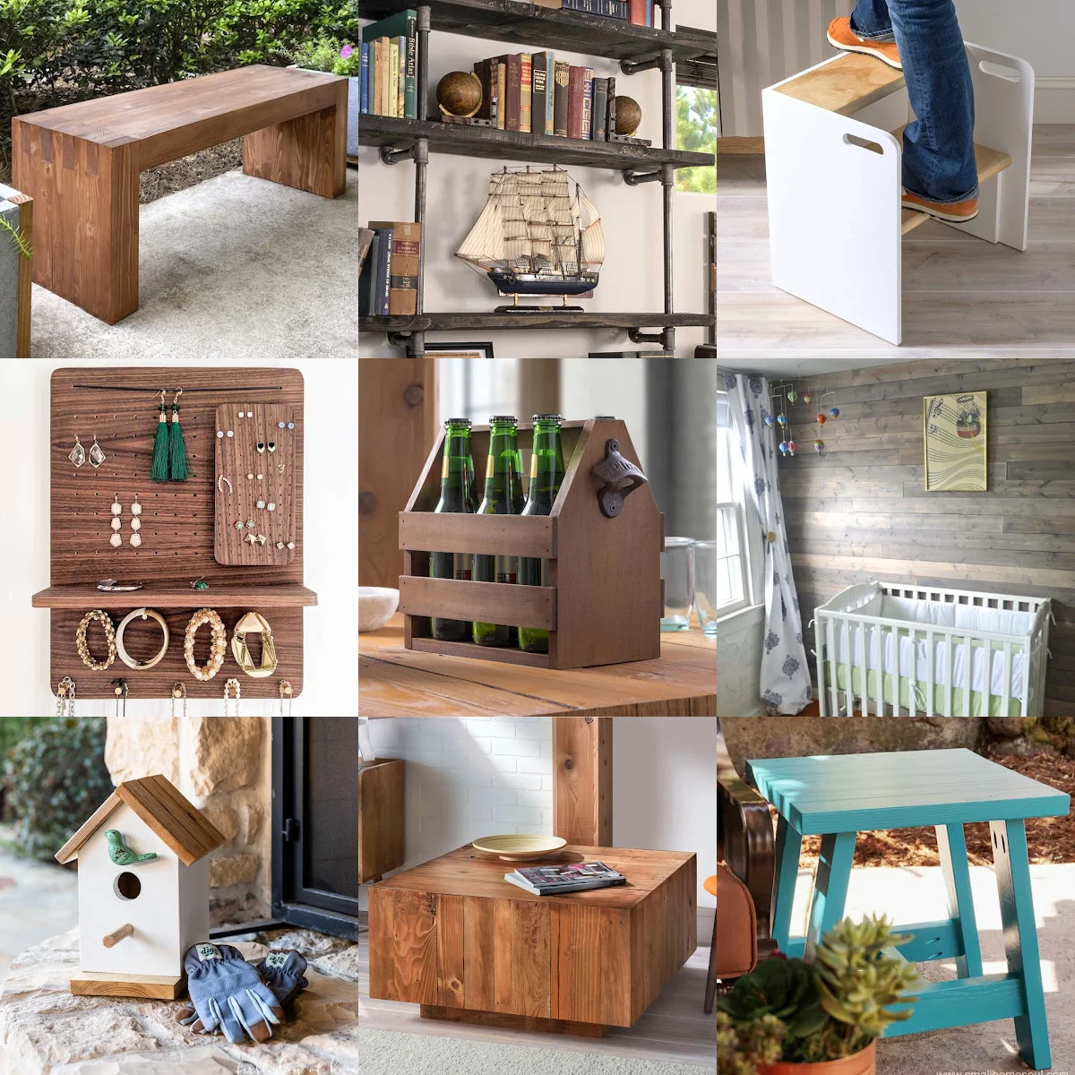 20 Creative Beginner Woodworking Projects