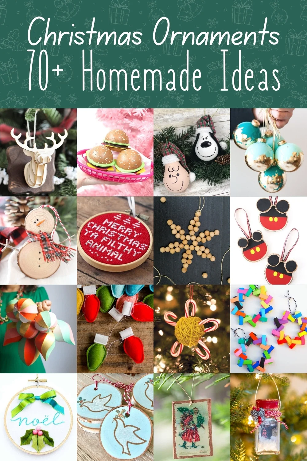 DIY Christmas Ornaments to Make that Are Fun & Festive! - DIY Candy