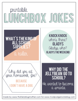 funny lunch box notes