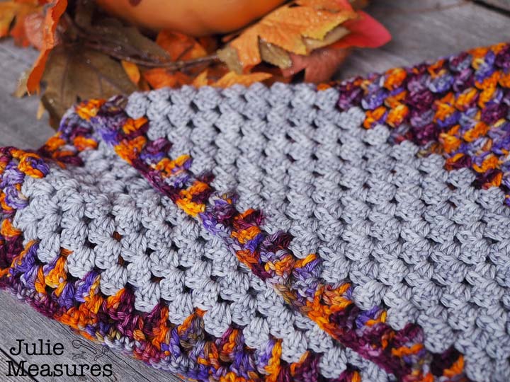 scarf granny square pattern