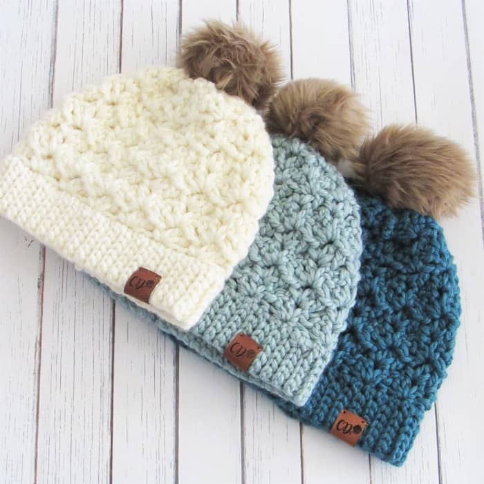 cute crochet beanie patterns