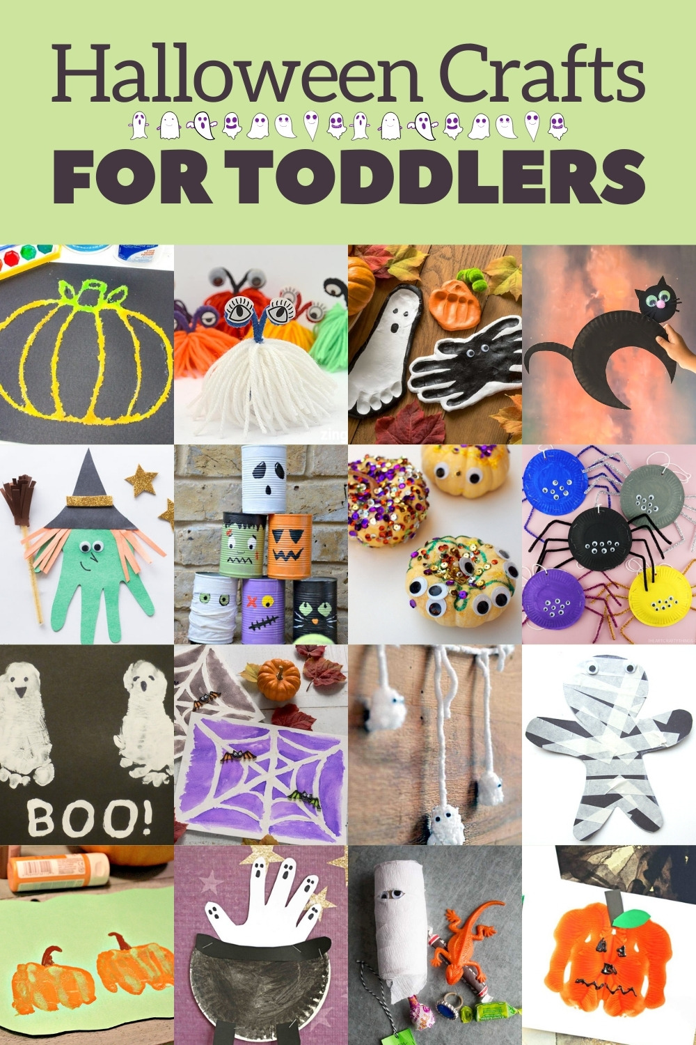 Halloween crafts perfect for toddlers