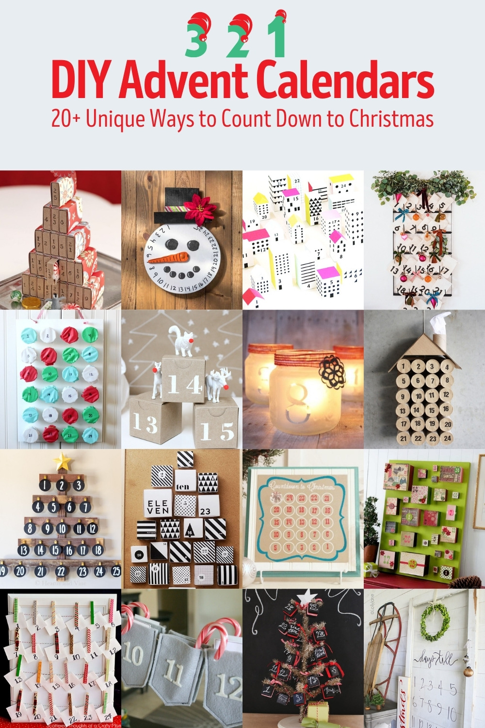 Over 20 DIY Advent Calendars to Make for Christmas this Year