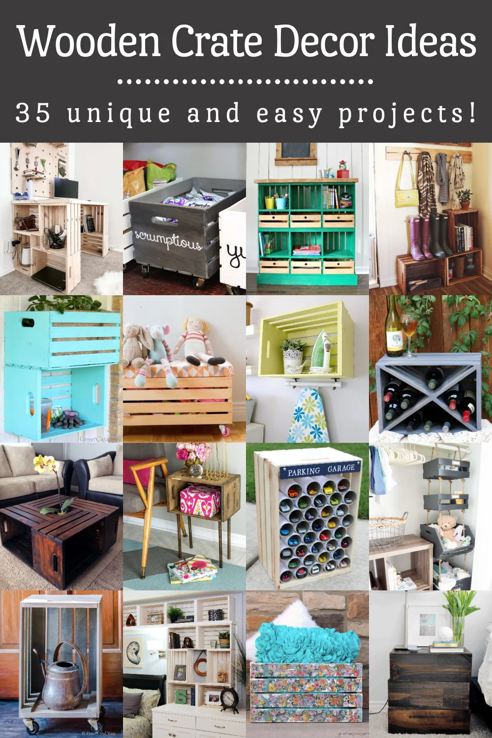 diy wooden crates