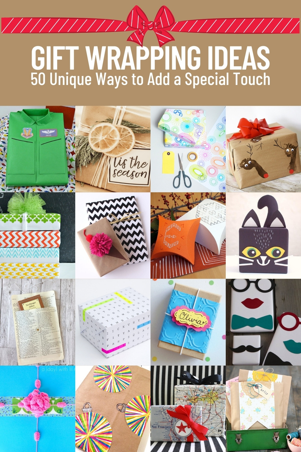 50 Unique DIY Gift Wrapping Ideas