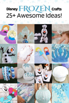 Disney Frozen Crafts: 25+ Awesome Ideas - DIY Candy