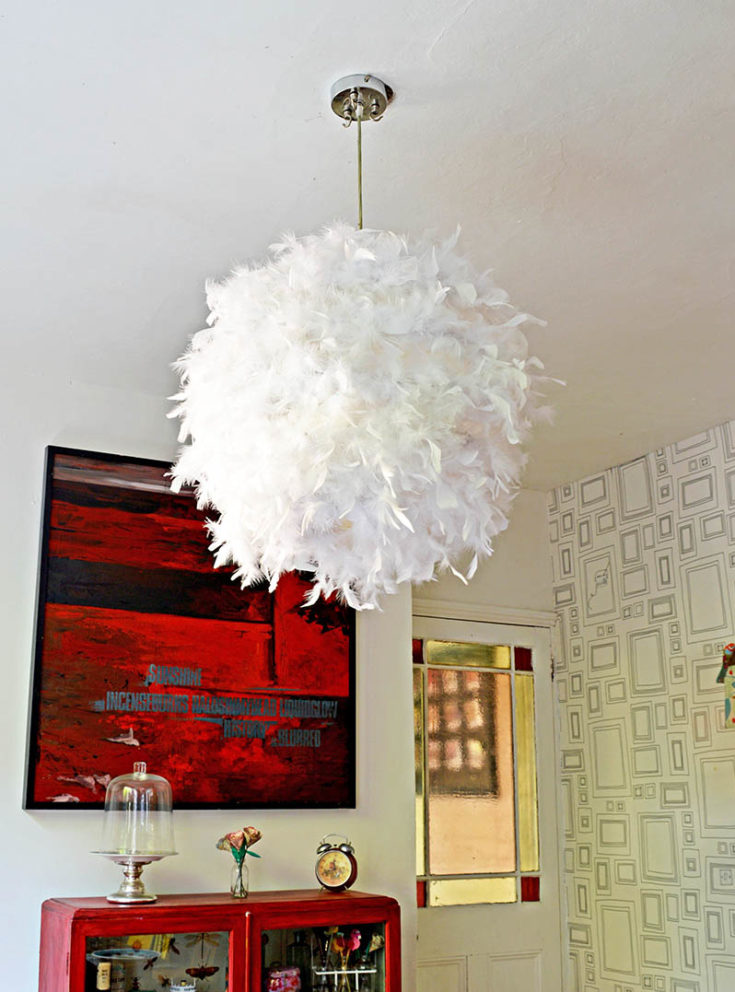 Diy Light Fixtures For Your Home To, Glass Bowl Light Shade Ikea