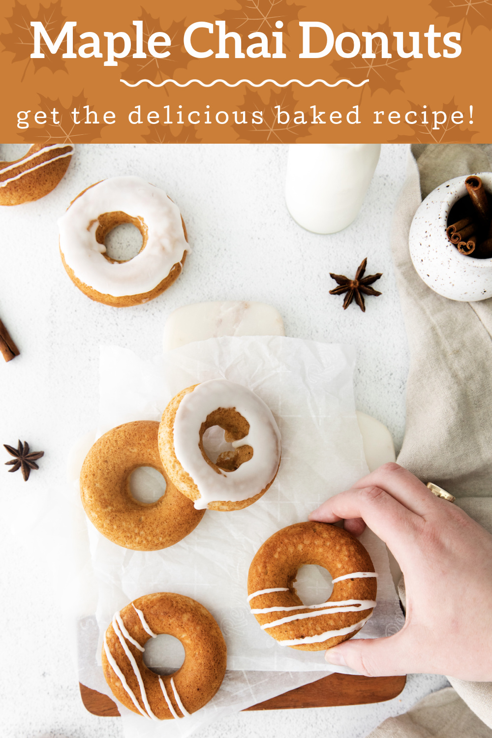 Maple Chai Donuts
