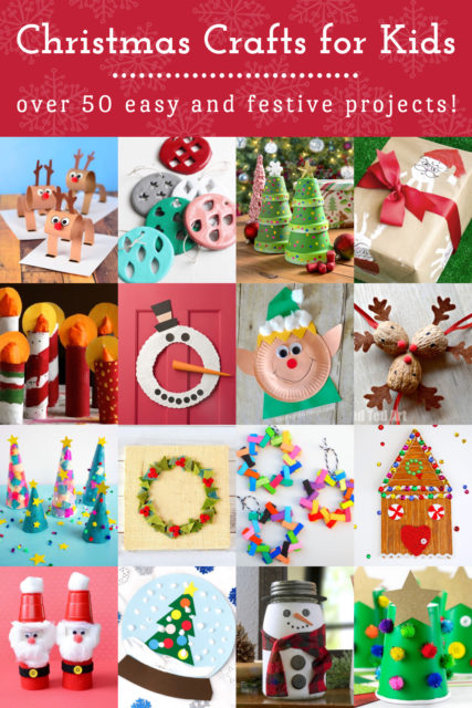 Festive Christmas Crafts for Kids They'll Have to Try! - DIY Candy