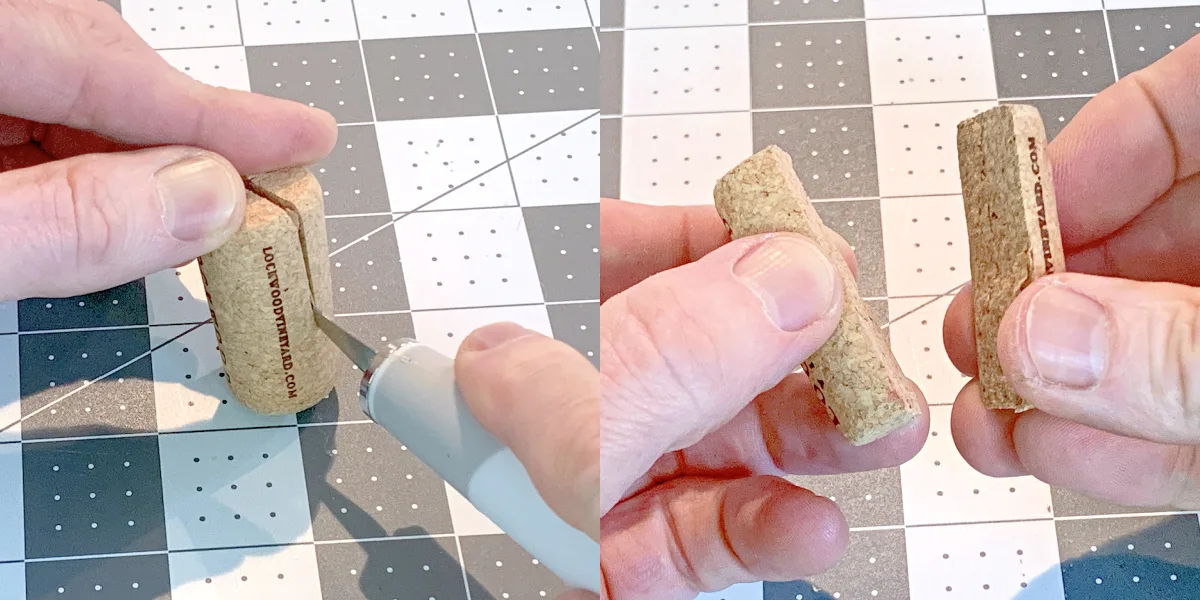 tool to cut wine corks in half