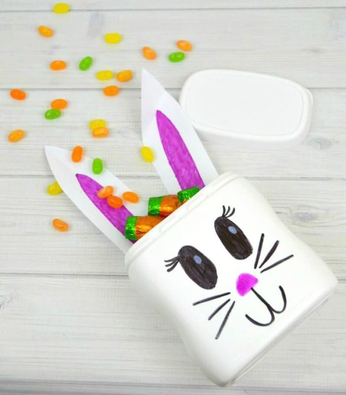 Bunny Crafts For Kids (the Cutest Ever) For Easter - DIY Candy