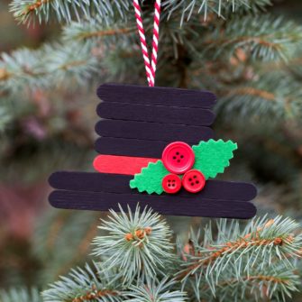 Christmas Crafts with Popsicle Sticks for Kids - DIY Candy