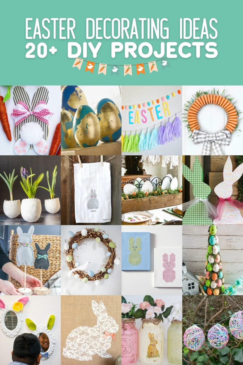Easter Decorating Ideas (20+ DIY Projects!) - DIY Candy